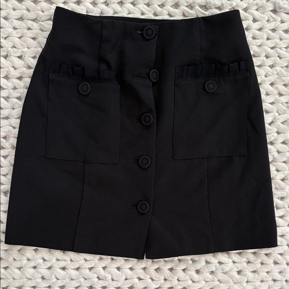 Lovers + Friends Black Skirt